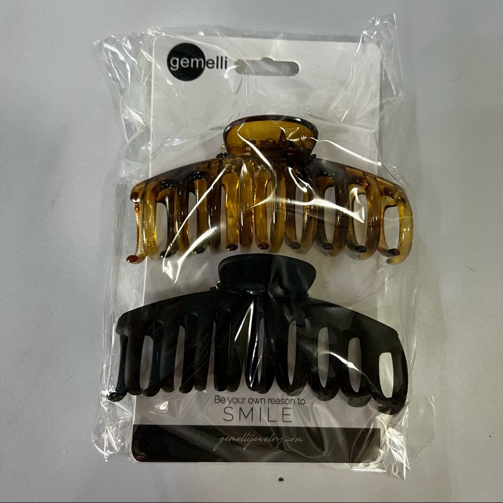Gemelli Hair Clips